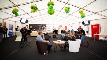 Interviu Jonathan Franzen Festivalul International al Educatiei, Iasi, 2018