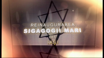 Reinaugurarea Sinagogii Mari din Iasi, 3 decembrie 2018