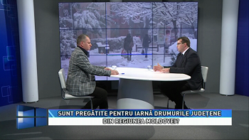 ACTUAL REGIONAL - Sunt pregătite pentru iarnă drumurile judeţene din regiunea Moldovei?