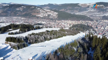 Descriptio Moldaviae - Pe sanie la Vatra Dornei