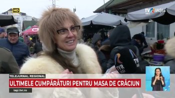 Telejurnal regional TVR Iași - 23 decembrie 2025