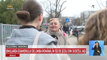 Telejurnal regional TVR Iași - 16 martie 2026
